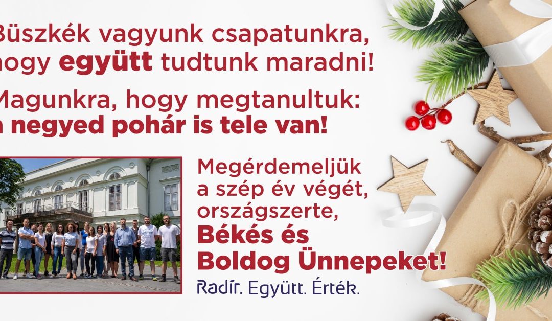 Büszkék vagyunk csapatunkra, hogy együtt tudtunk maradni!